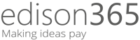 edison365 - logo & making ideas pay tagline-01